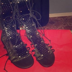 Bebe gladiator sandals